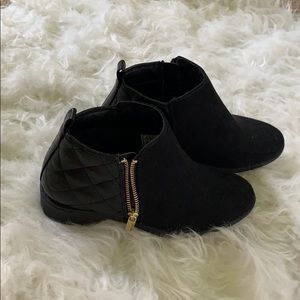 Black Nine West Booties